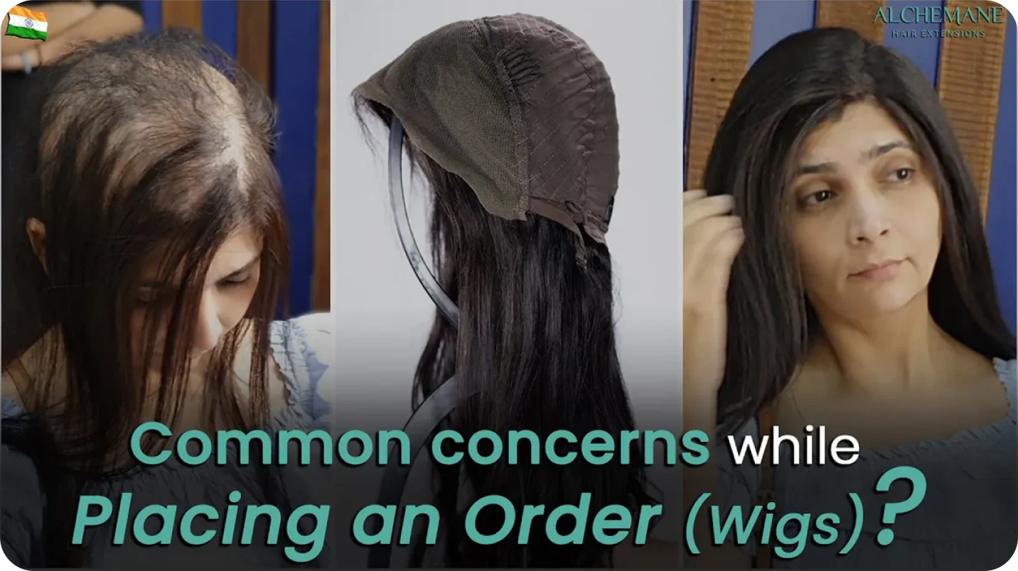 Common concerns while placing a wig order