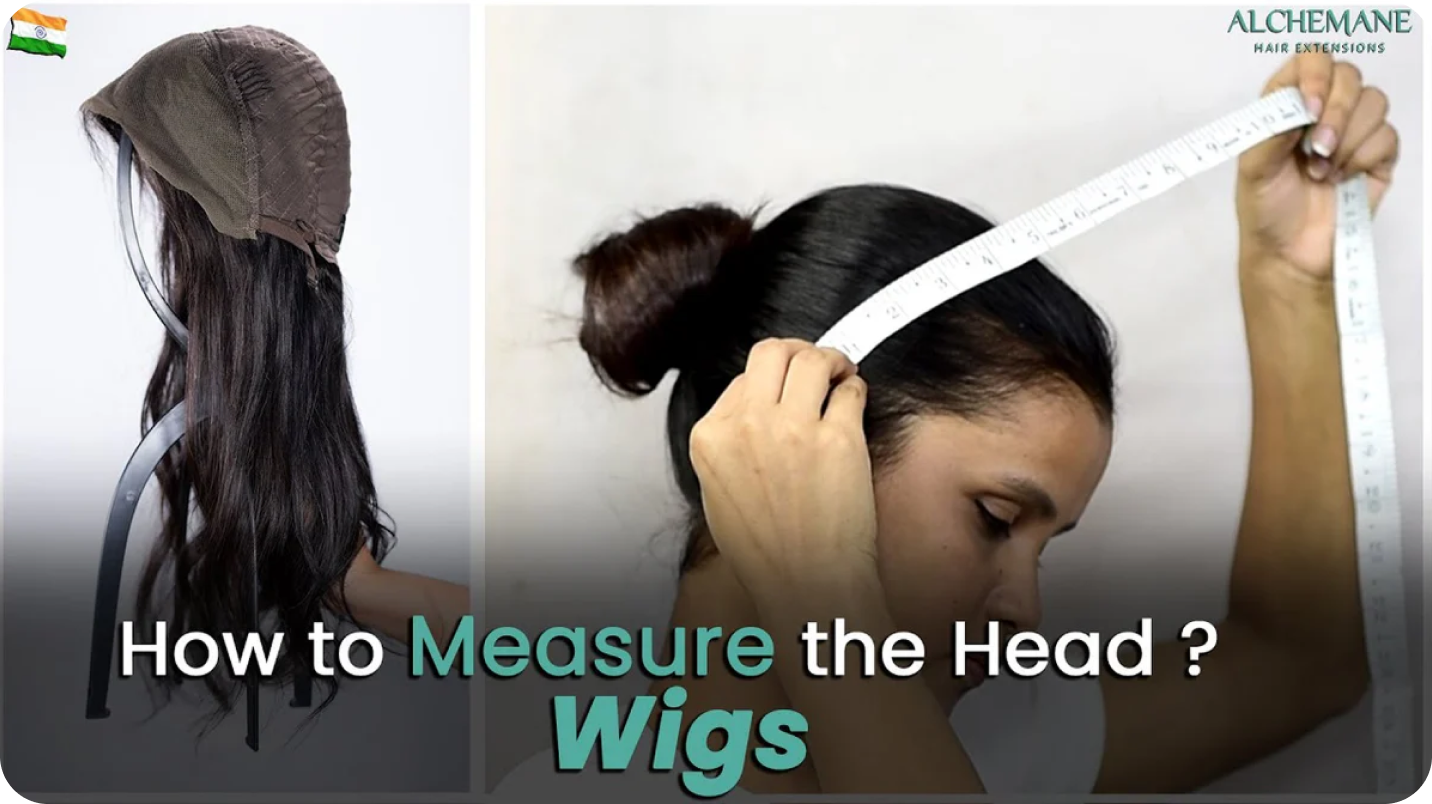 How to measure the head for a wig